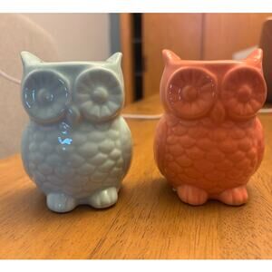 2- Pack Owl Planters - Magnetic Back